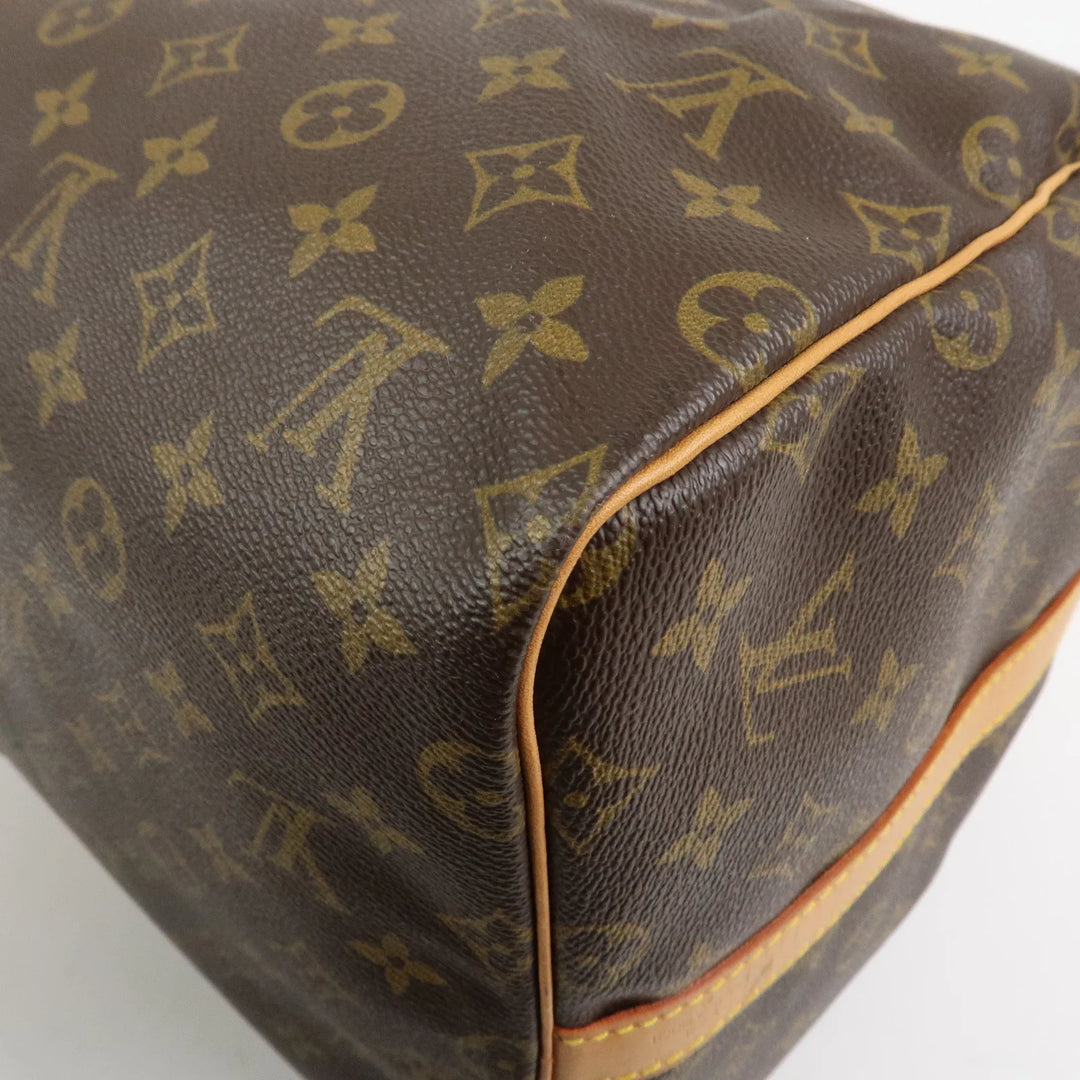Louis Vuitton Monogram Keep All Bandouliere 55 Boston Bag M41414