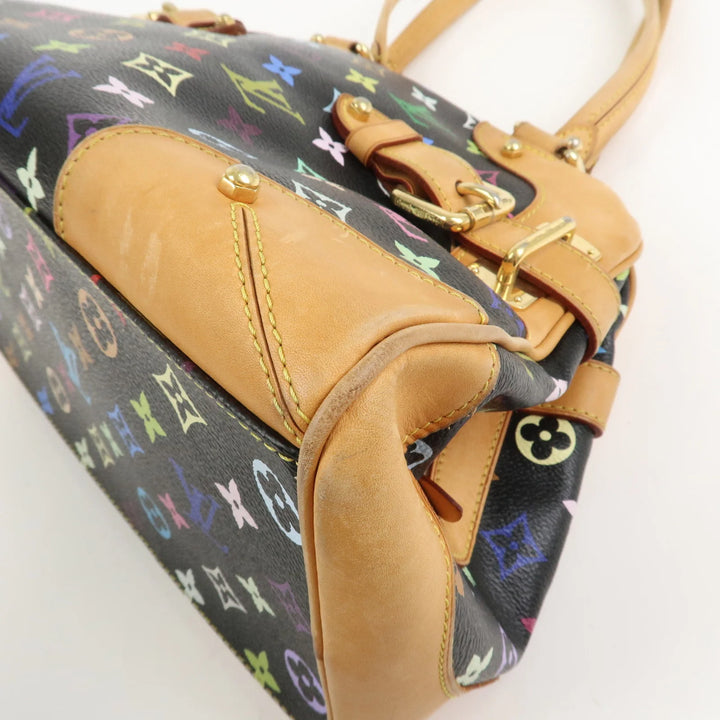 Louis Vuitton Monogram Multicolor Claudia Hand Bag Noir M40194