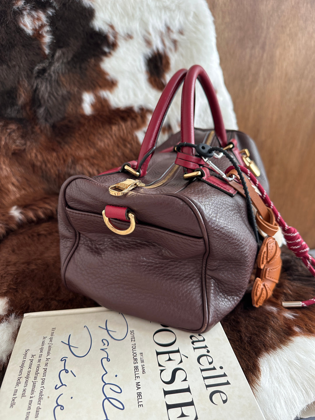 Loewe Amazona Style Boston Bag 🤎😍｜Soft Calf Leather・Key Lock Detail・Elongated Silhouette