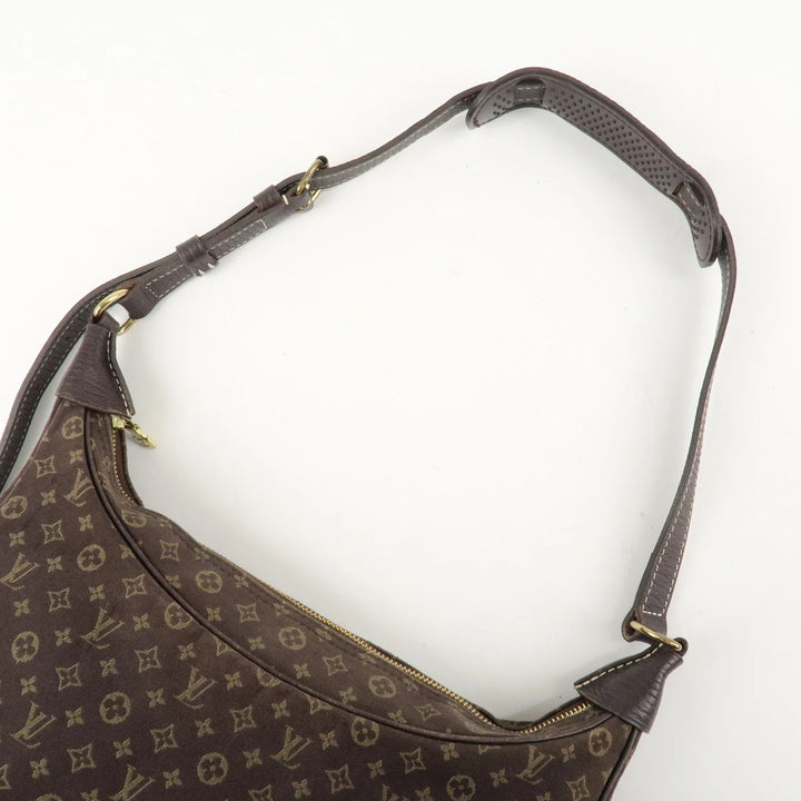 Louis Vuitton Monogram Mini Lin Boulogne Shoulder Bag Brown M95225 Used
