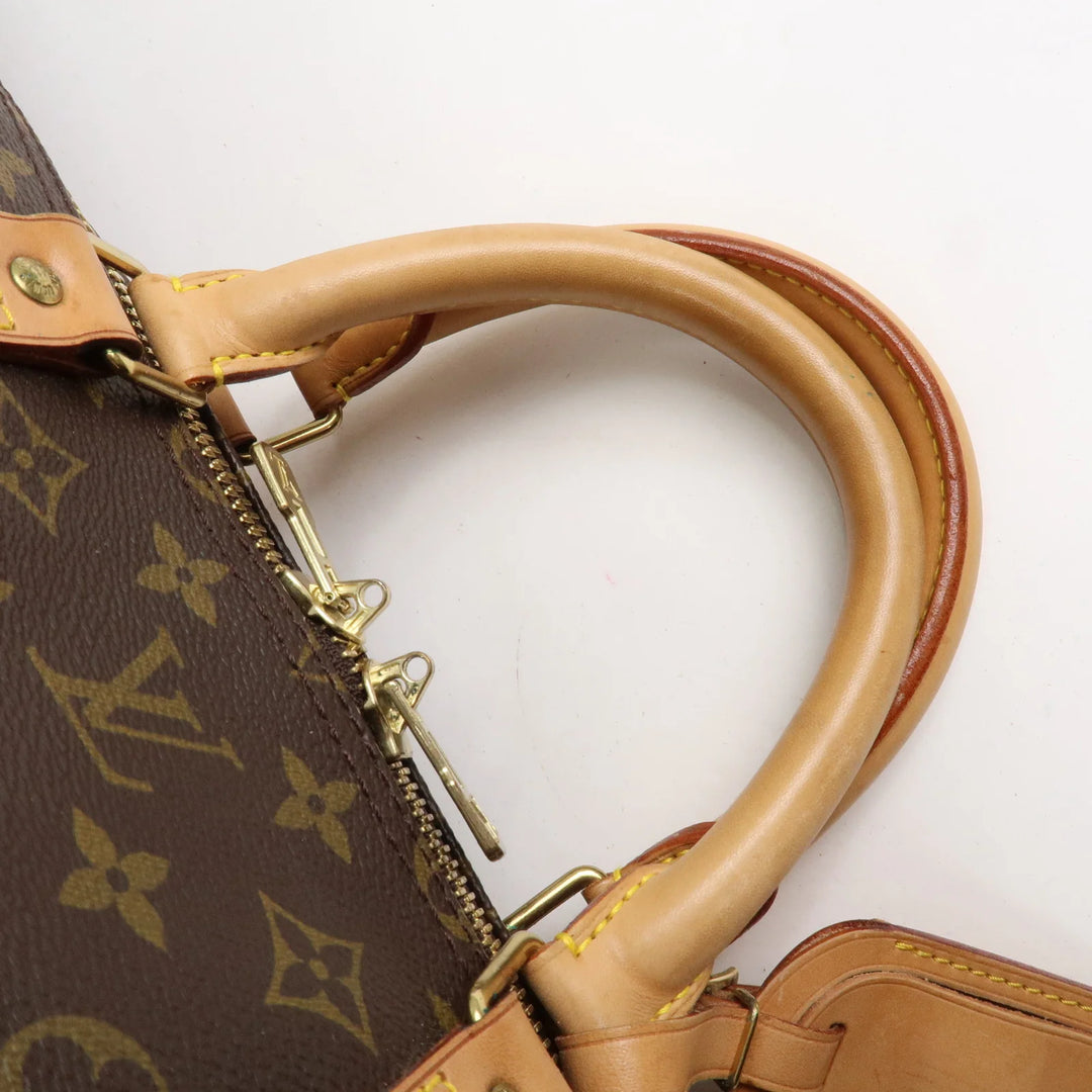 Louis Vuitton Monogram Keep All Bandouliere 55 Boston Bag M41414