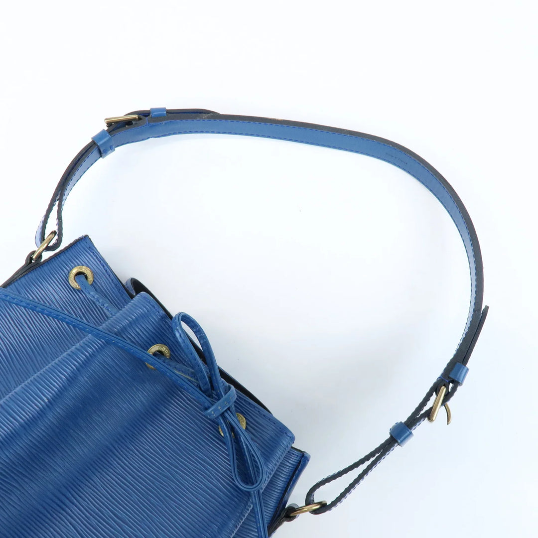 Louis Vuitton Epi Leather Noe Shoulder Bag Toledo Blue M44005