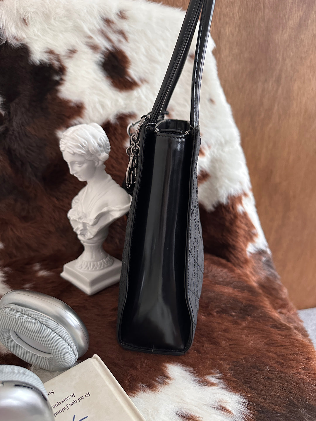 Dior Lady Dior Small Tote Bag 🖤✨｜Lightweight Nylon・Iconic Cannage Pattern・Everyday Practical Size