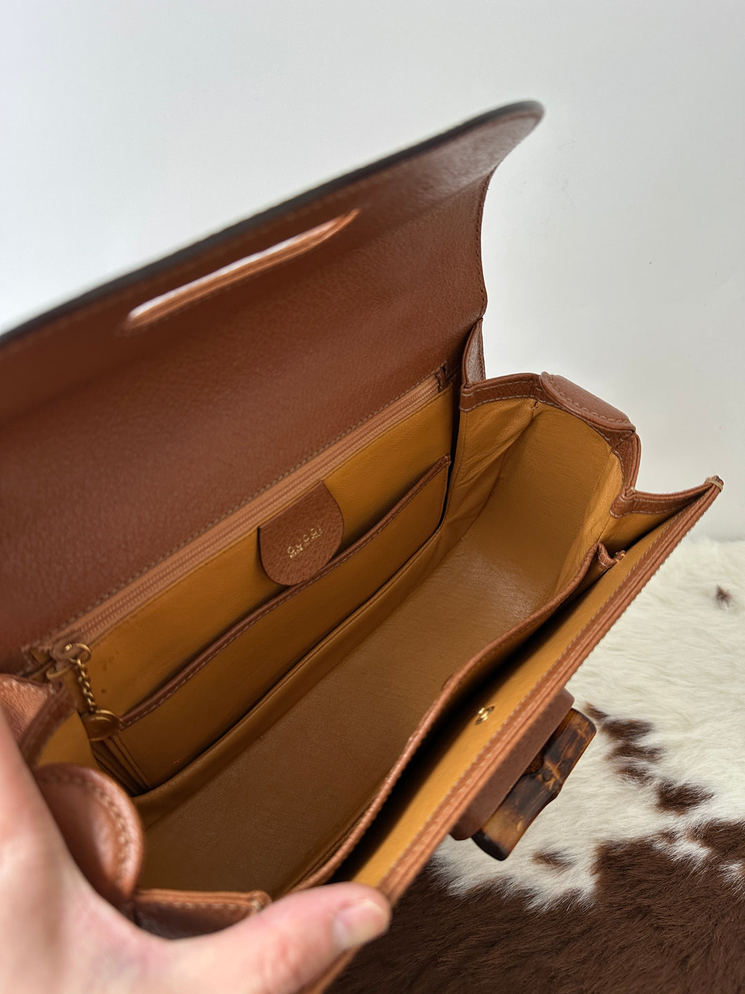 Gucci Caramel Bamboo Kelly Bag 🤎