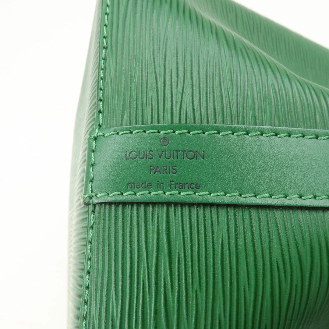 Louis Vuitton Epi Petit Noe Shoulder Bag Borneo Green M44104