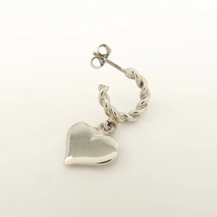 Louis Vuitton Bookle Doreille Sweet Monogram Earrings Silver M65677