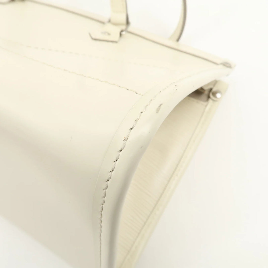 Louis Vuitton Epi Madeleine PM Hand Bag Ivoire White M5933J Used