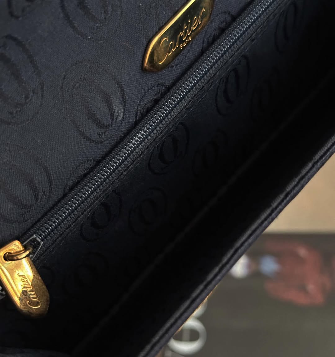 CARTIER Rare Jewelry Fan Bag｜90s Collector’s Evening Bag × Exquisite Detailing 💍👑