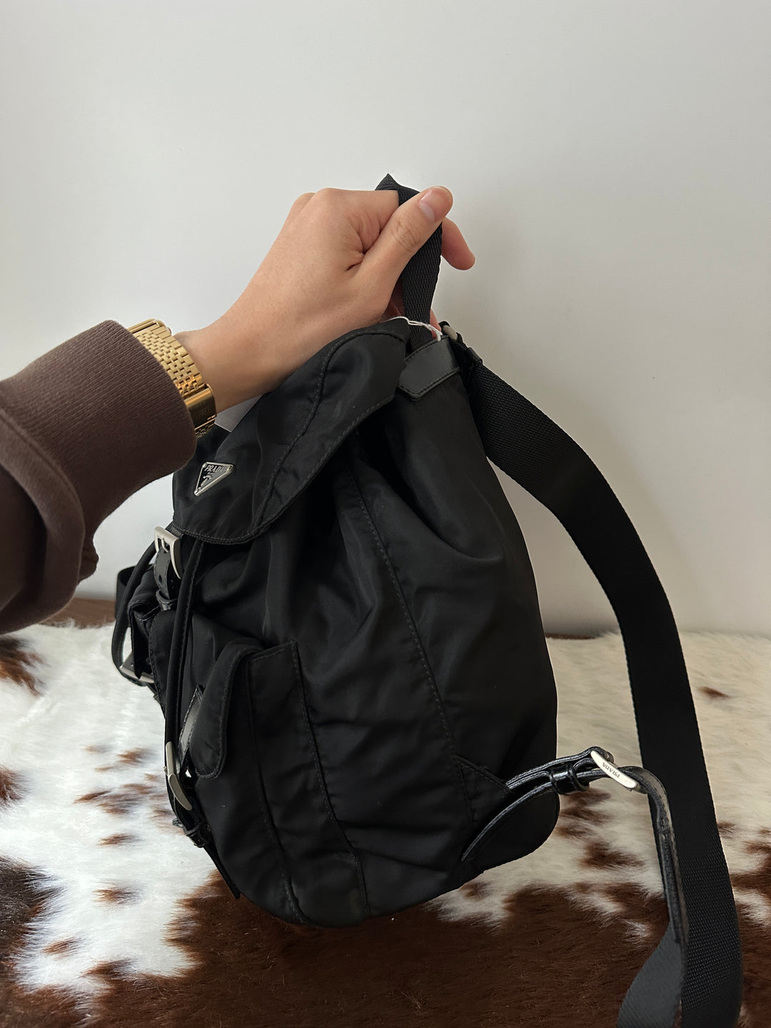 Prada Nylon Backpack 🖤✨