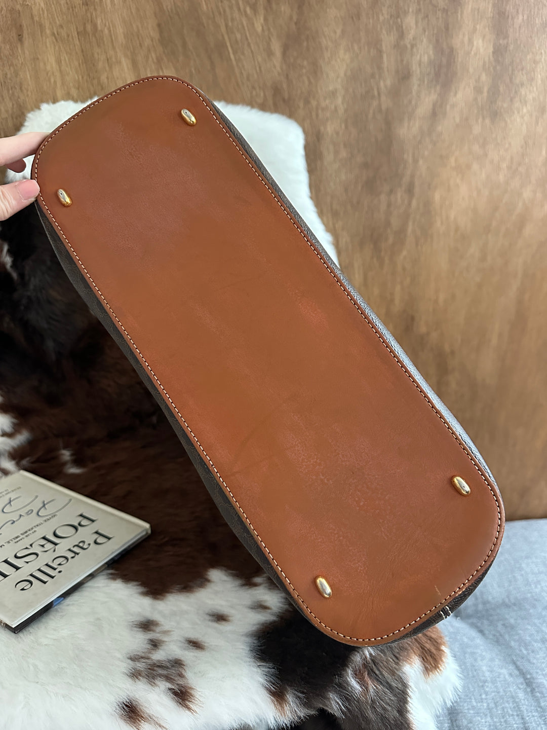 Celine Macadam Alma Boston Bag 🤎😻｜Classic Monogram・Structured Silhouette・Timeless Design