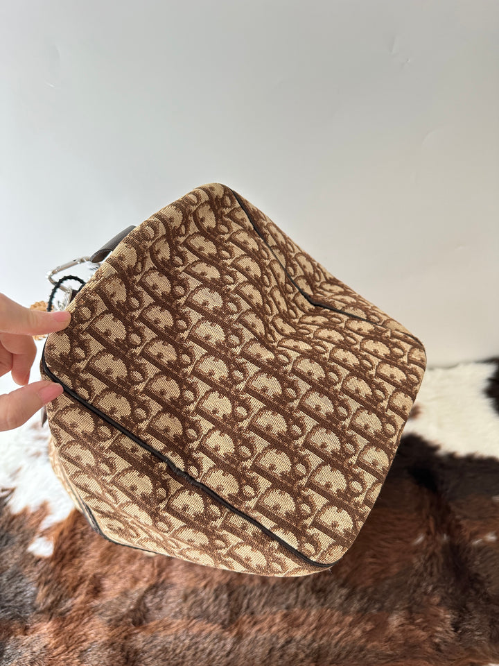Dior Monogram Boston 40 Bag 🤎｜Iconic Oblique Canvas・Spacious Travel Size・Vintage Classic