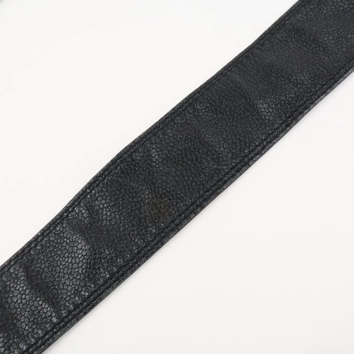 CHANEL COCO Mark Caviarskin Shoulder Bag Crossbody Bag Black Used