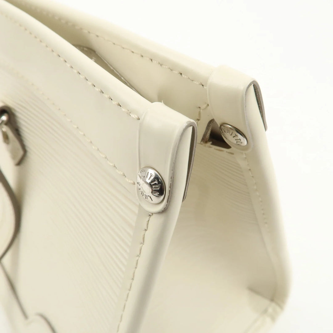 Louis Vuitton Epi Madeleine PM Hand Bag Ivoire White M5933J Used