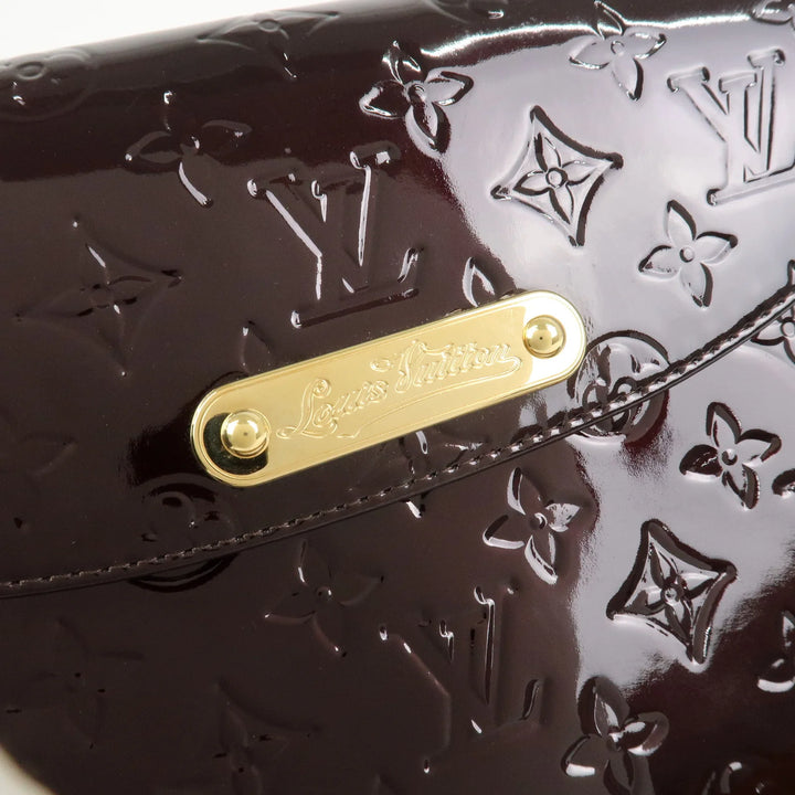 Louis Vuitton Vernis Leather Rodeo Drive Hand Bag Amarante M93598
