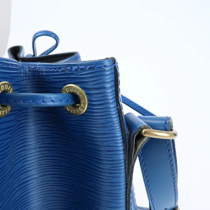 Louis Vuitton Epi Leather Noe Shoulder Bag Toledo Blue M44005