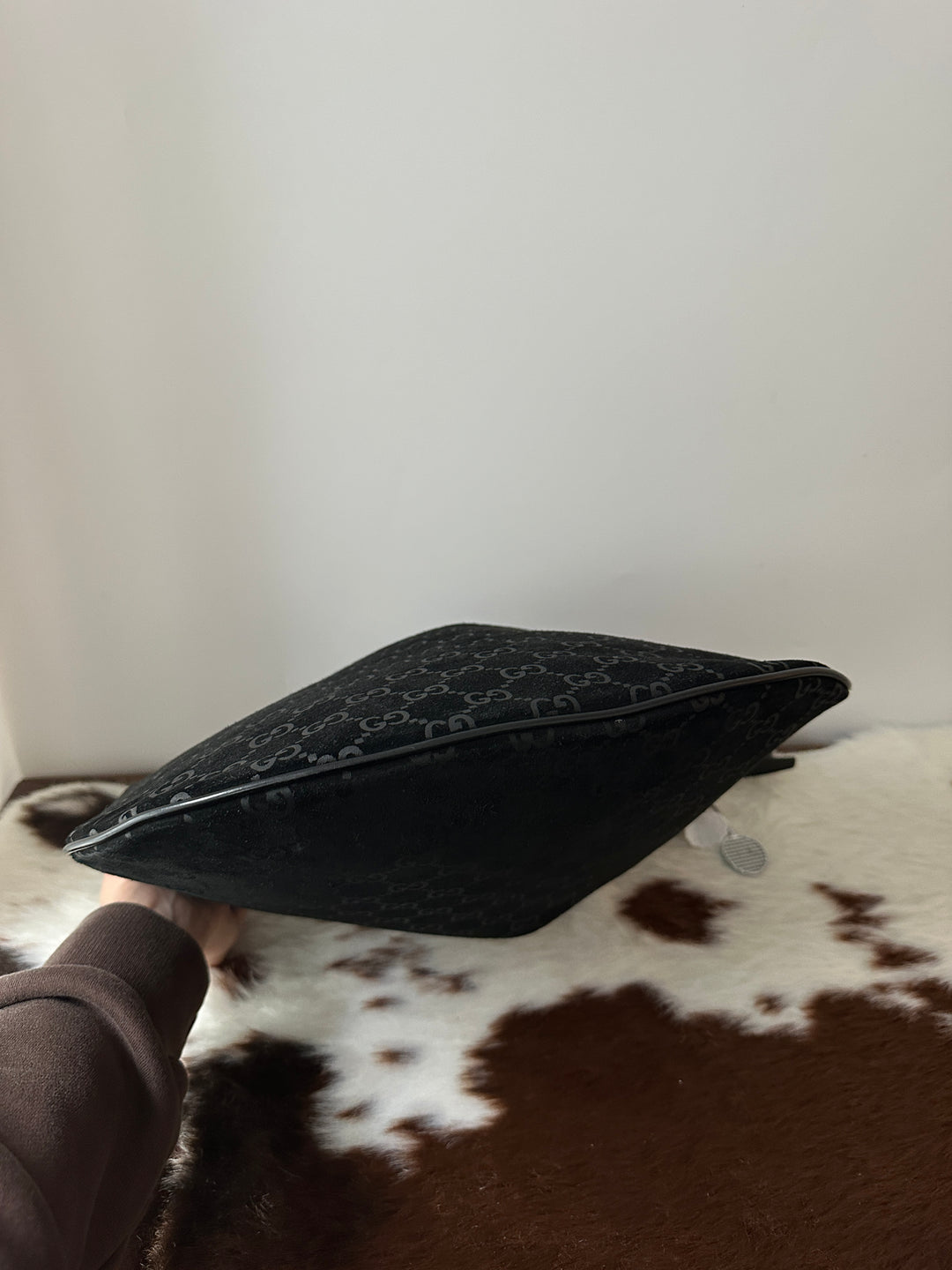 Gucci GG Suede Hobo Bag 🖤