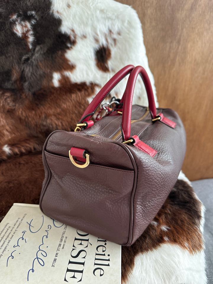 Loewe Amazona Style Boston Bag 🤎😍｜Soft Calf Leather・Key Lock Detail・Elongated Silhouette
