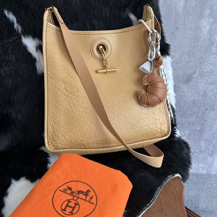 Hermes Evelyn Predecessor 🤍✨ Rare Milk-Tea Color｜Full Set