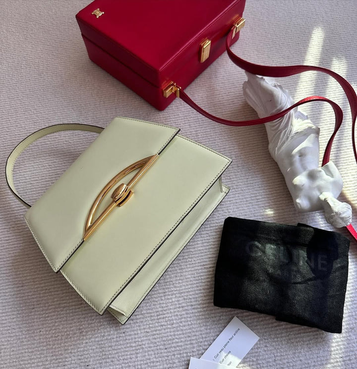 CELINE Mint Green Mini Turnlock Kelly（Special Color）｜Rare Gem for the Modern Collector 🍏✨