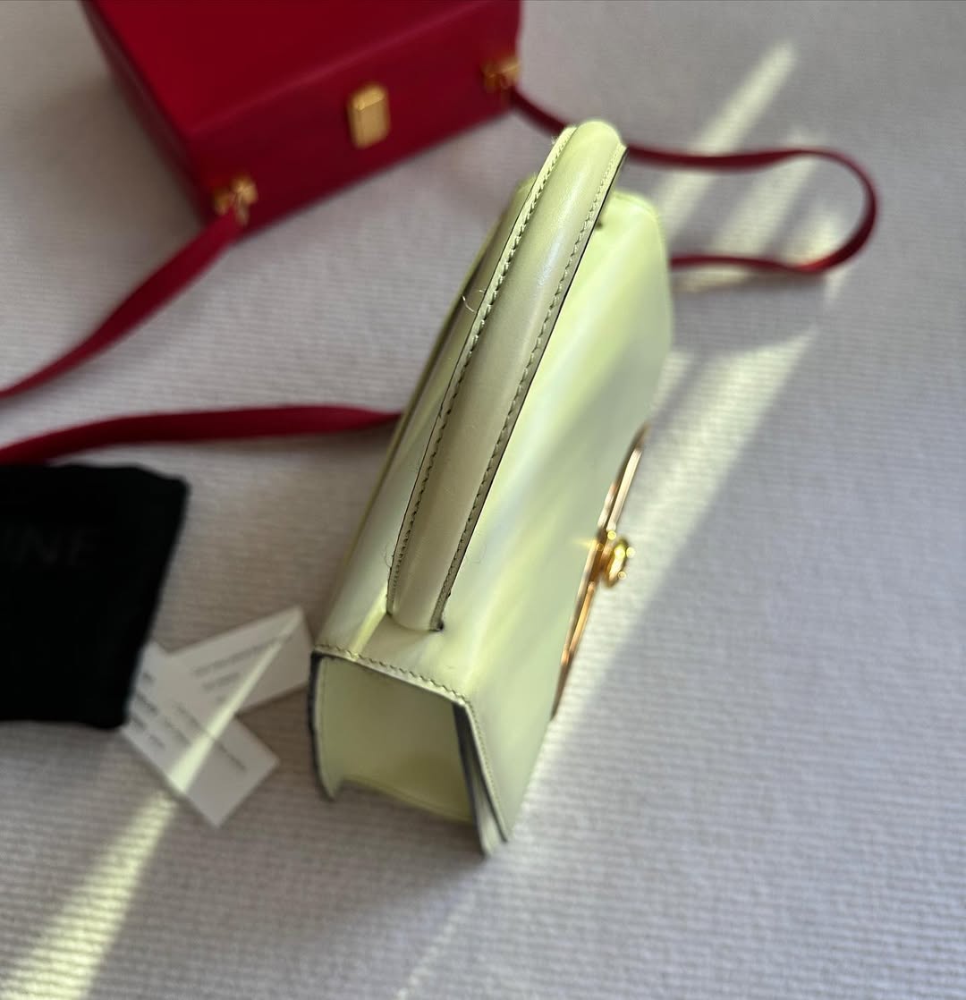 CELINE Mint Green Mini Turnlock Kelly（Special Color）｜Rare Gem for the Modern Collector 🍏✨