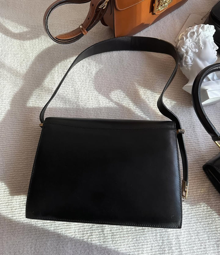 CELINE Envelope Carriage Shoulder Bag with Dust Bag｜Rare Vintage Elegance 🐴✨