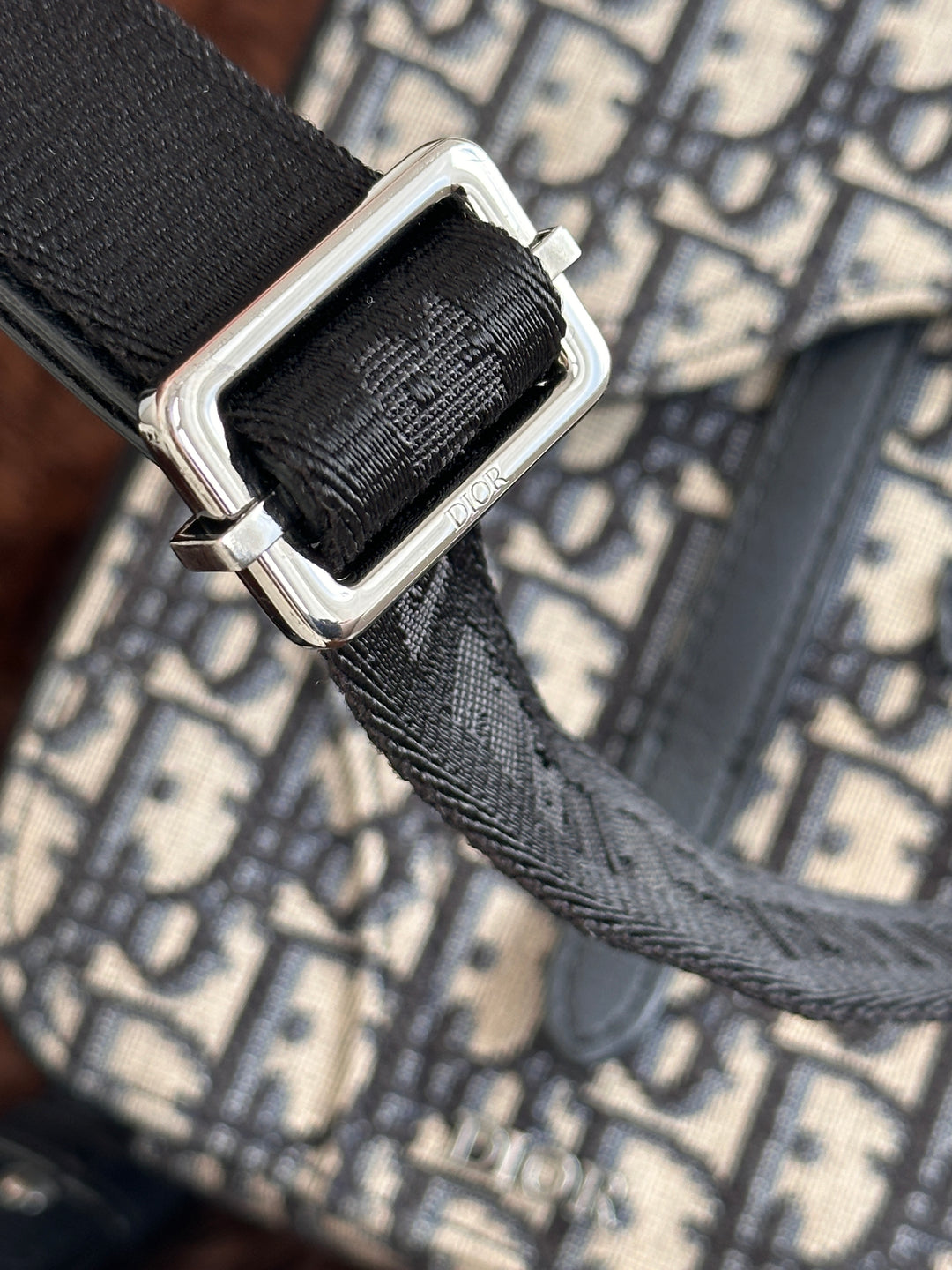 Dior Oblique Saddle Camera Bag 💙🩶｜Iconic Oblique Canvas・Unisex Design・Modern Classic