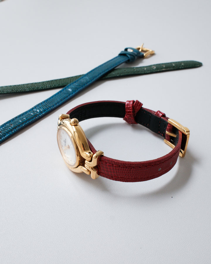 Fendi Oval Case Watch ✨｜Signature Lug Design × Classic Dial × Versatile Styling