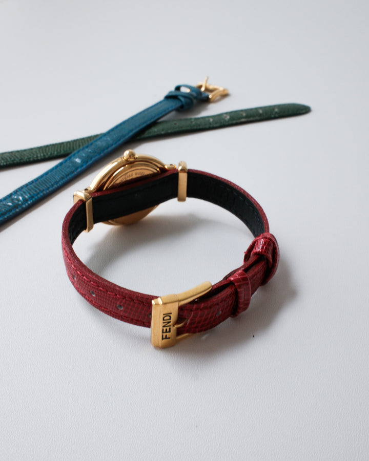 Fendi Oval Case Watch ✨｜Signature Lug Design × Classic Dial × Versatile Styling