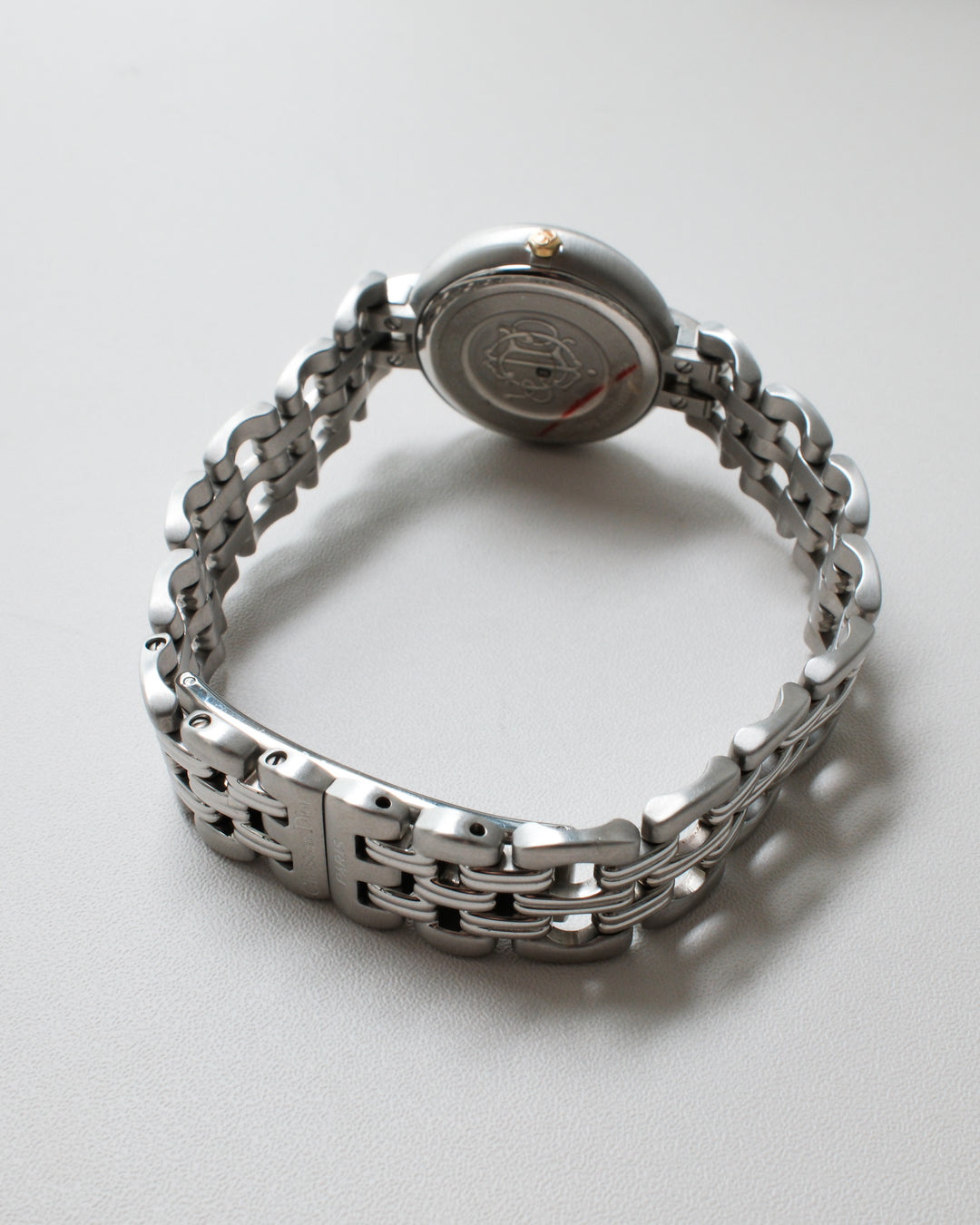Christian Dior Two-Tone Bracelet Watch ✨｜Sunburst Dial × Date Display × Elegant Vintage Design