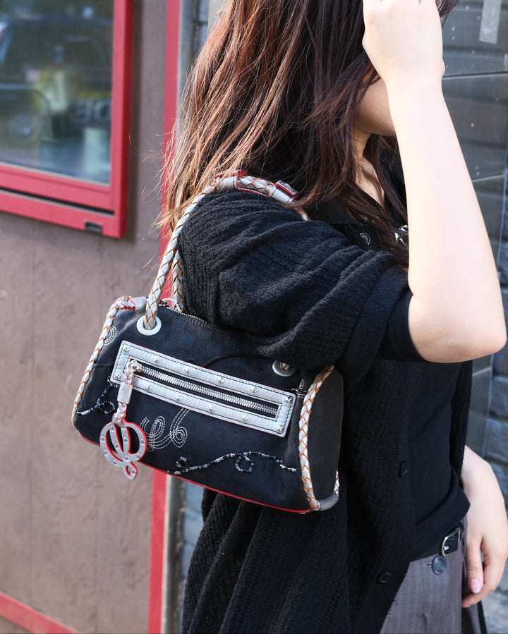 Loewe Small Boston Bag 🖤😍｜Rare Design・Braided Handle Detail・Lightweight & Spacious