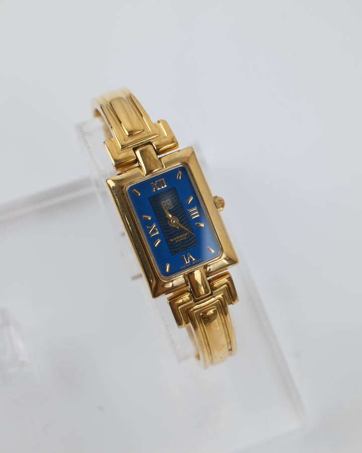 Givenchy Rectangular Watch ✨｜Classic Roman Dial × Signature Link Design × Elegant Vintage Piece