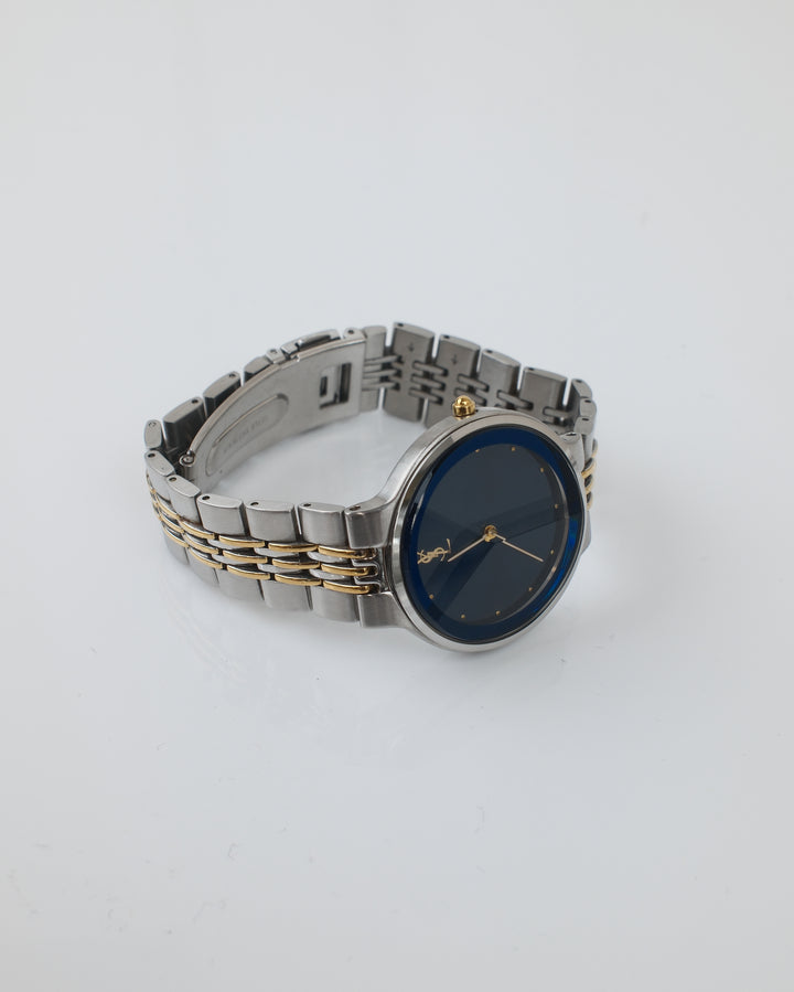 YSL Minimalist Round Watch ✨｜Clean Dial × Slim Case × Modern Vintage Aesthetic