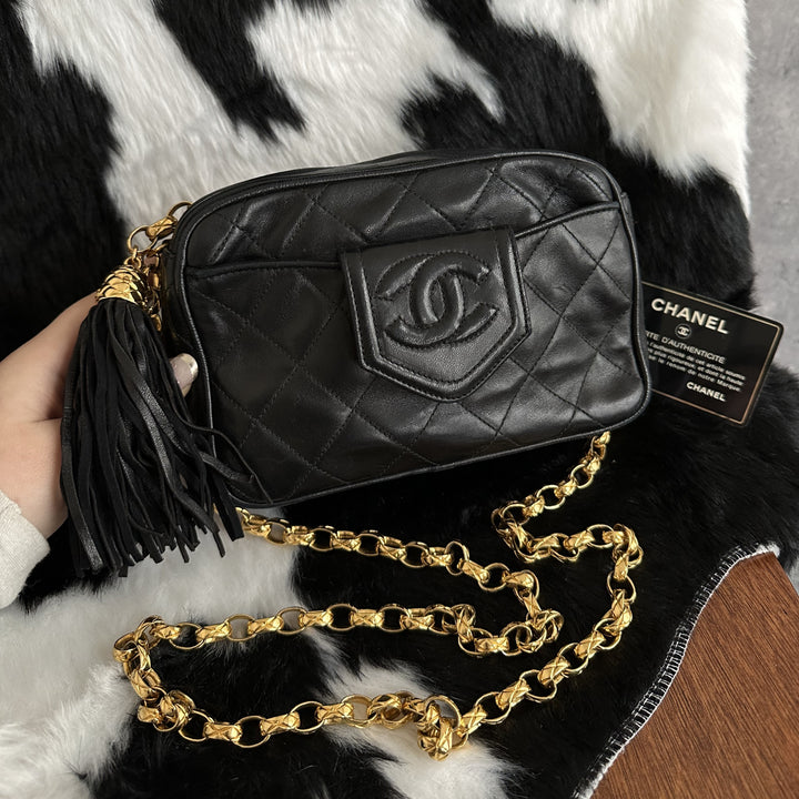 Chanel CC Pineapple Chain Bag 🖤✨