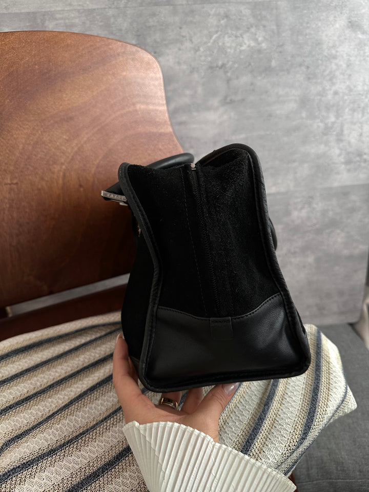 Loewe Amazona 36 Suede Black – Double Face 🖤✨
