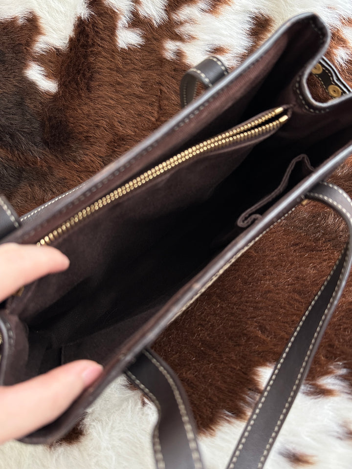Celine Macadam Monogram Tote Bag 🤎✨｜Classic Canvas・Spacious Design・Effortless Everyday Style