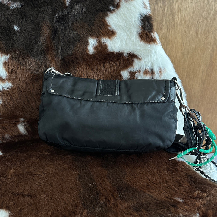 Prada Hobo Flap Bag ✨｜Sporty Nylon Design × Leather Trim Detail × Functional Multi-Pocket