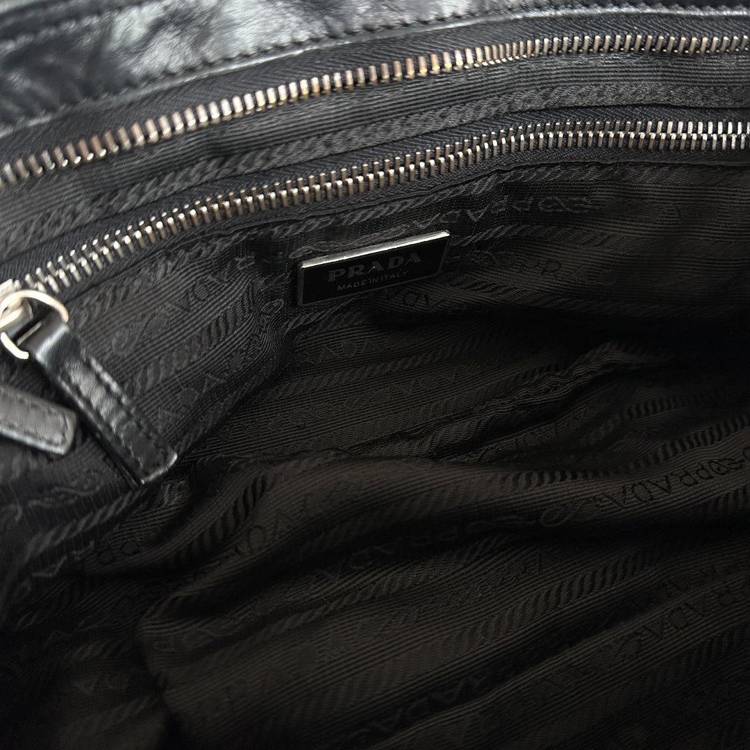 Prada Hobo Flap Bag ✨｜Sporty Nylon Design × Leather Trim Detail × Functional Multi-Pocket