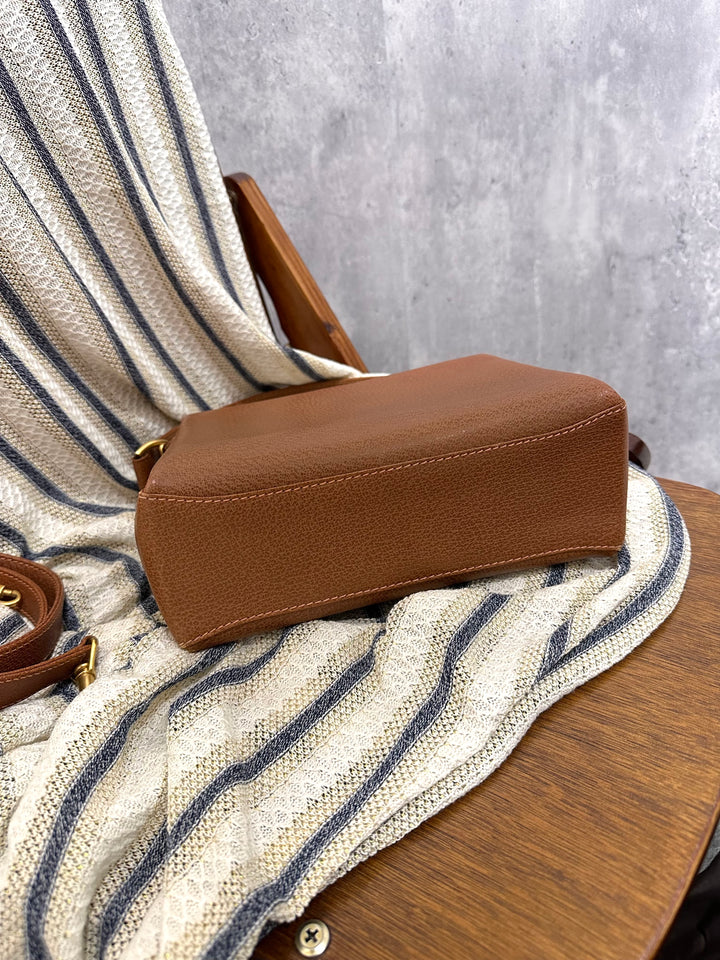 Gucci Bamboo Small Box Bag – Caramel Brown (with Original Strap)