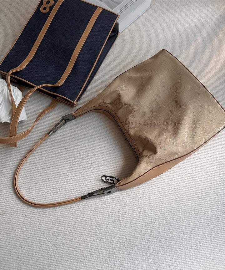 GUCCI GG Monogram Earth-Tone Hobo｜Versatile Hobo × Convertible Gyoza Style 🍂
