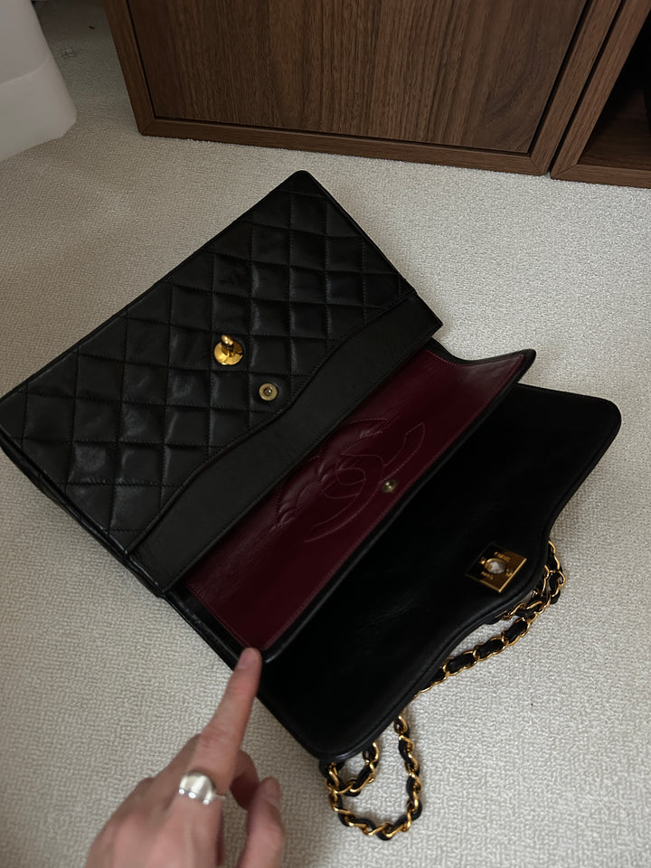 CHANEL CF Double Flap Paris Limited 25 🖤✨ Pristine Condition