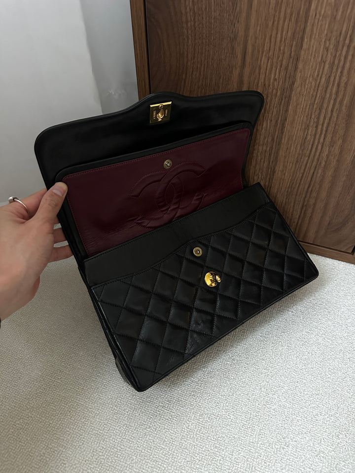 CHANEL CF Double Flap Paris Limited 25 🖤✨ Pristine Condition