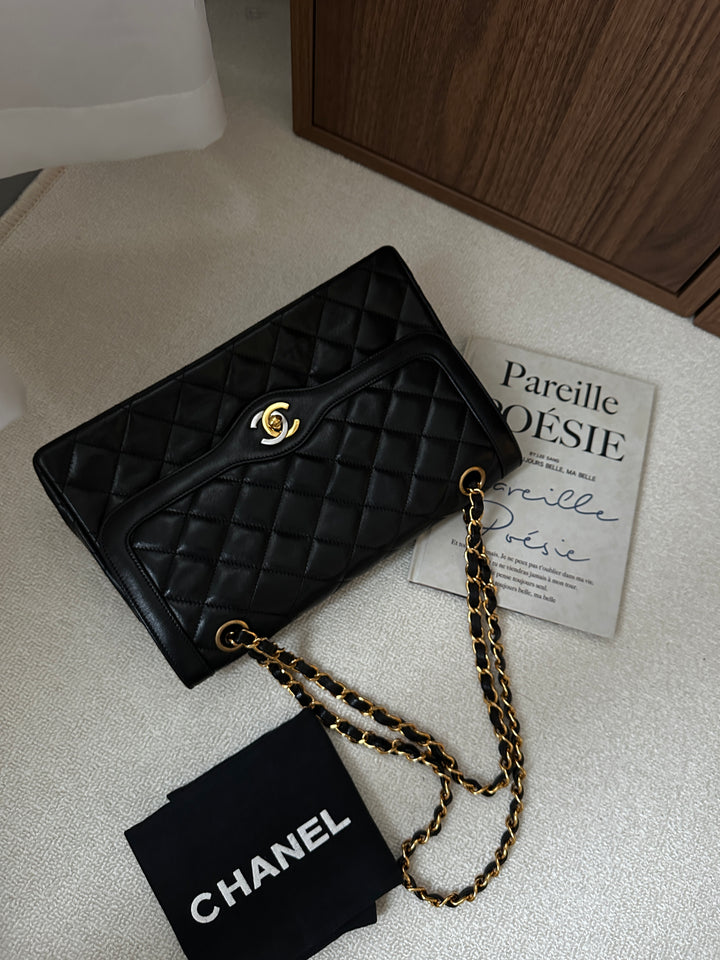 CHANEL CF Double Flap Paris Limited 25 🖤✨ Pristine Condition