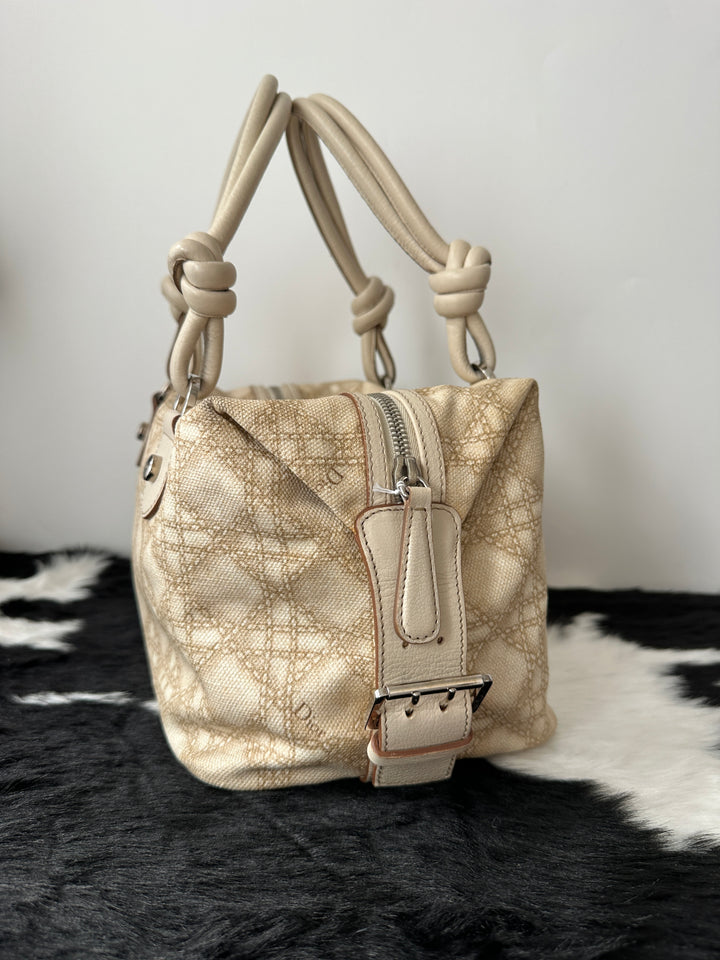 Lady Dior Vintage PVC Tote 🤎✨ | Retro-Chic, Lightweight & Surprisingly Practical