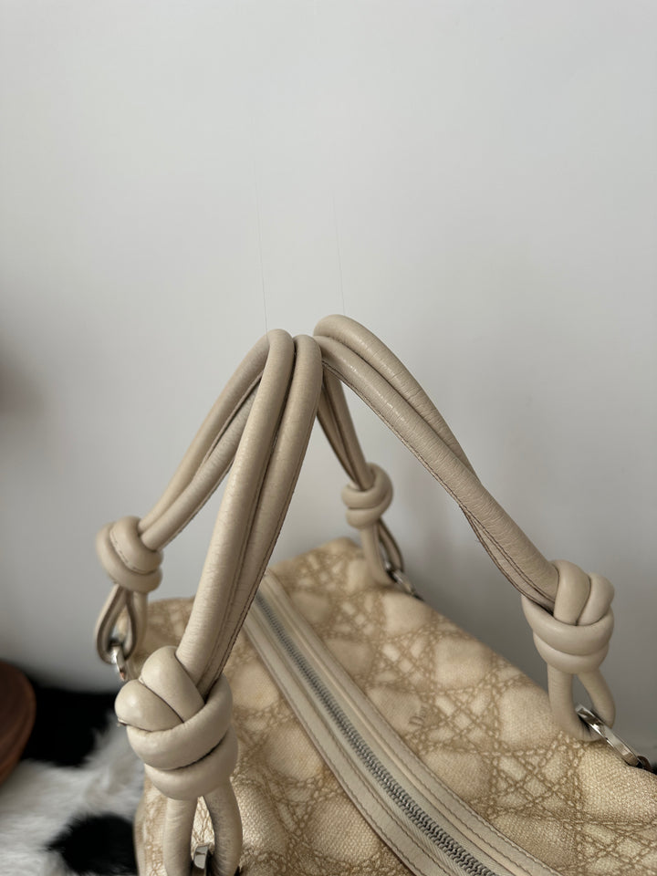 Lady Dior Vintage PVC Tote 🤎✨ | Retro-Chic, Lightweight & Surprisingly Practical