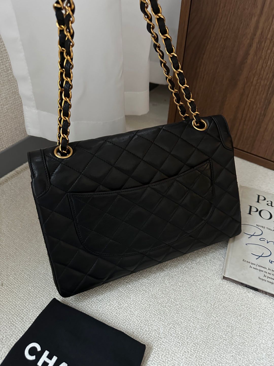 CHANEL CF Double Flap Paris Limited 25 🖤✨ Pristine Condition