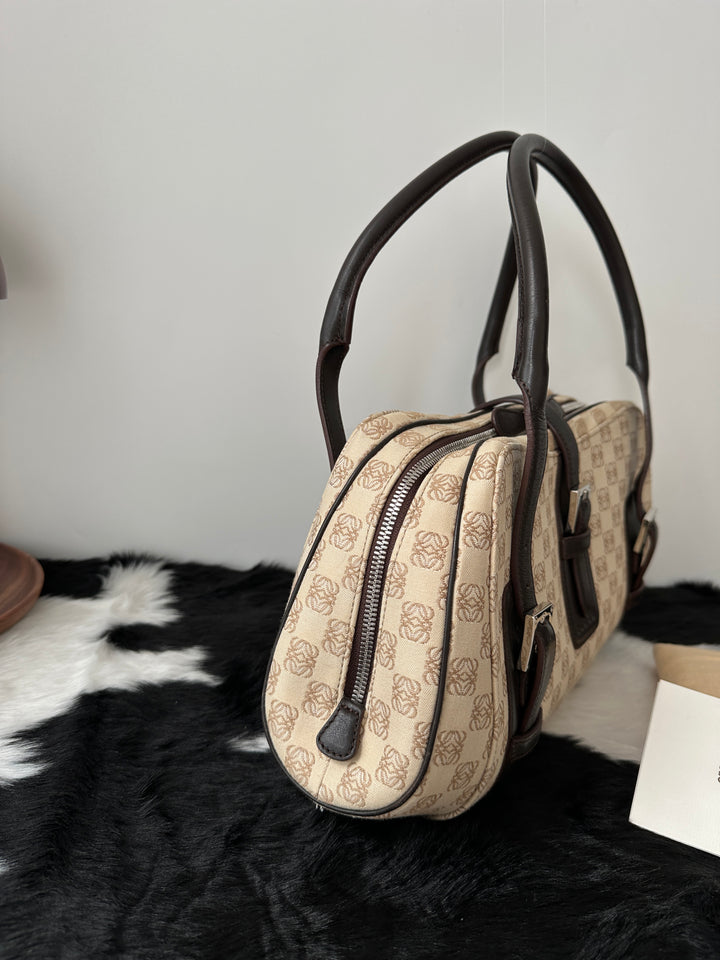 Loewe “Monogram UFO” Shoulder Bag 🤎✨ | Rare Vintage Shape & Beautifully Preserved