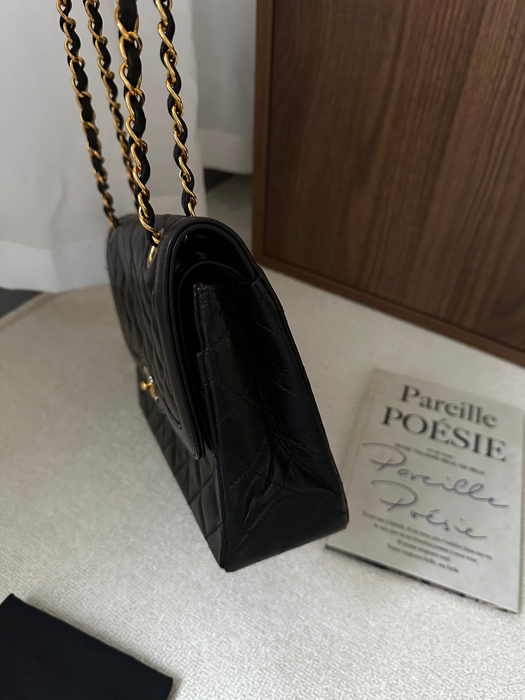 CHANEL CF Double Flap Paris Limited 25 🖤✨ Pristine Condition