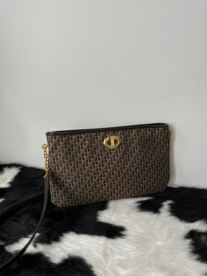 Dior Oblique Vintage Shoulder Bag 🤎✨ | Slim, Chic & Effortlessly Elegant