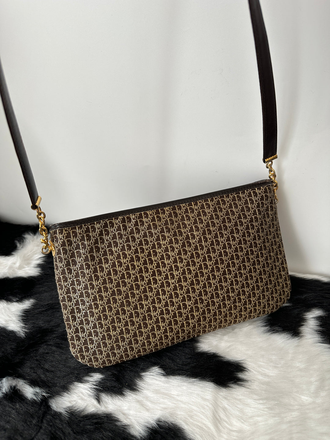 Dior Oblique Vintage Shoulder Bag 🤎✨ | Slim, Chic & Effortlessly Elegant