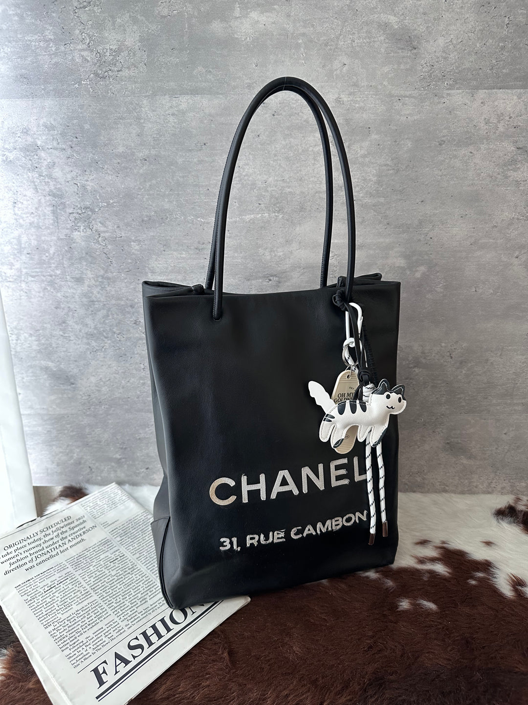 CHANEL Cambon Tote Bag 🖤✨｜Supple Calfskin × Statement Logo × Spacious Interior
